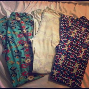 ⬇️💲Bundle of OS LuLaRoe leggings